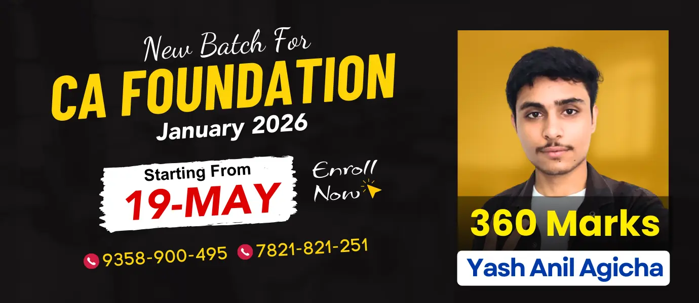 CA Foundation Jan 2026 Batch