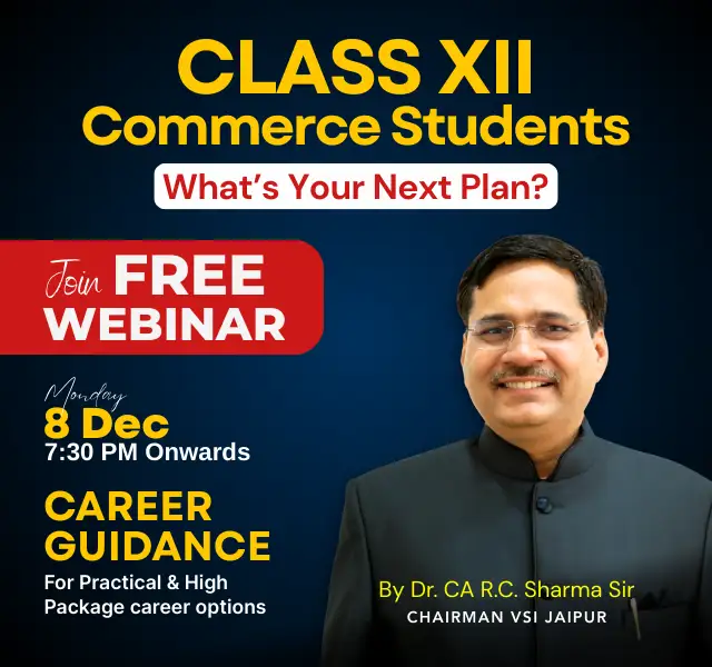 Class 12th Appearing Commerce Students Free Live Webinar Class 12th Appearing Commerce Students Free Live Webinar