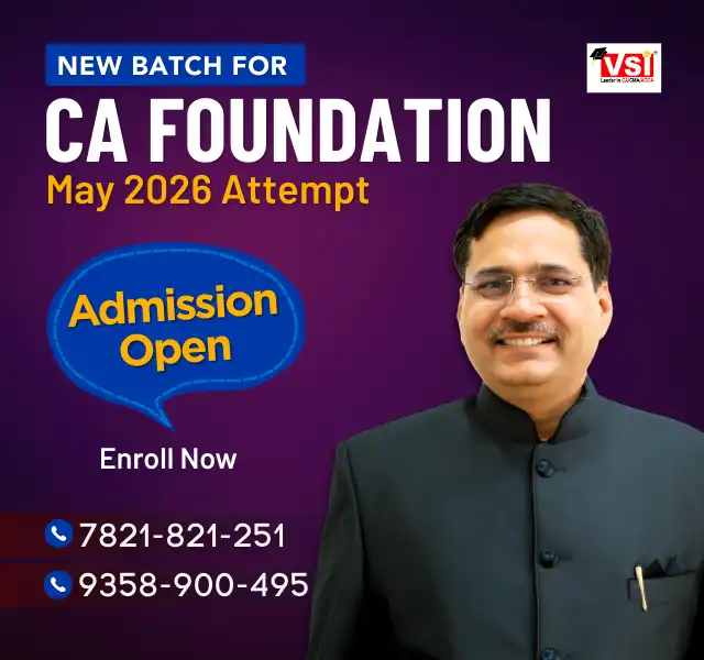New Batch for CA Foundation May 2026 New Batch for CA Foundation May 2026