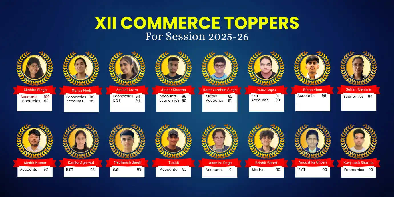 VSI Jaipur Class 12 CBSE Board Toppers 2025-26 VSI Jaipur Class 12 CBSE Board Toppers 2025-26