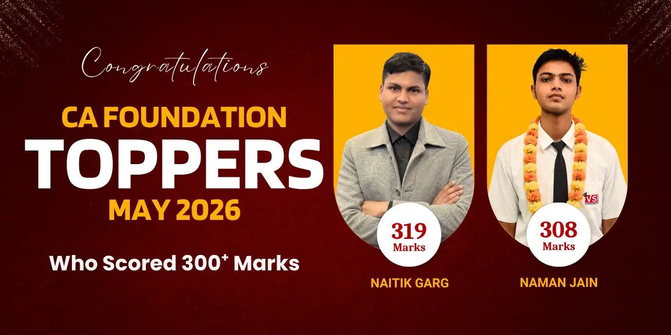 CA Foundation Toppers May 2026 CA Foundation Toppers May 2026