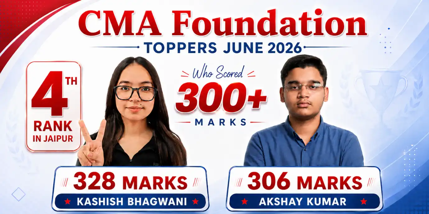VSI CMA Foundation June 2026 Toppers VSI CMA Foundation June 2026 Toppers