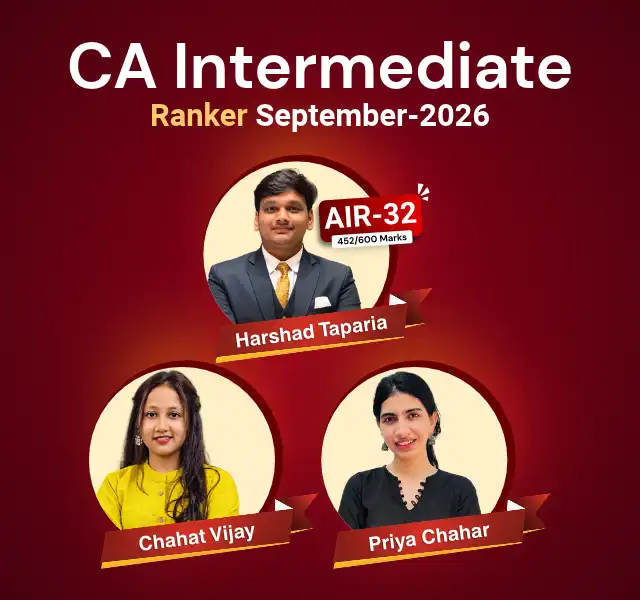 CA Inter Sept 2026 All India Rankers from VSI Jaipur CA Inter Sept 2026 All India Rankers from VSI Jaipur
