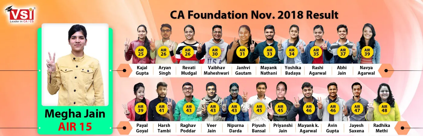 CA Foundation Nov. 2018