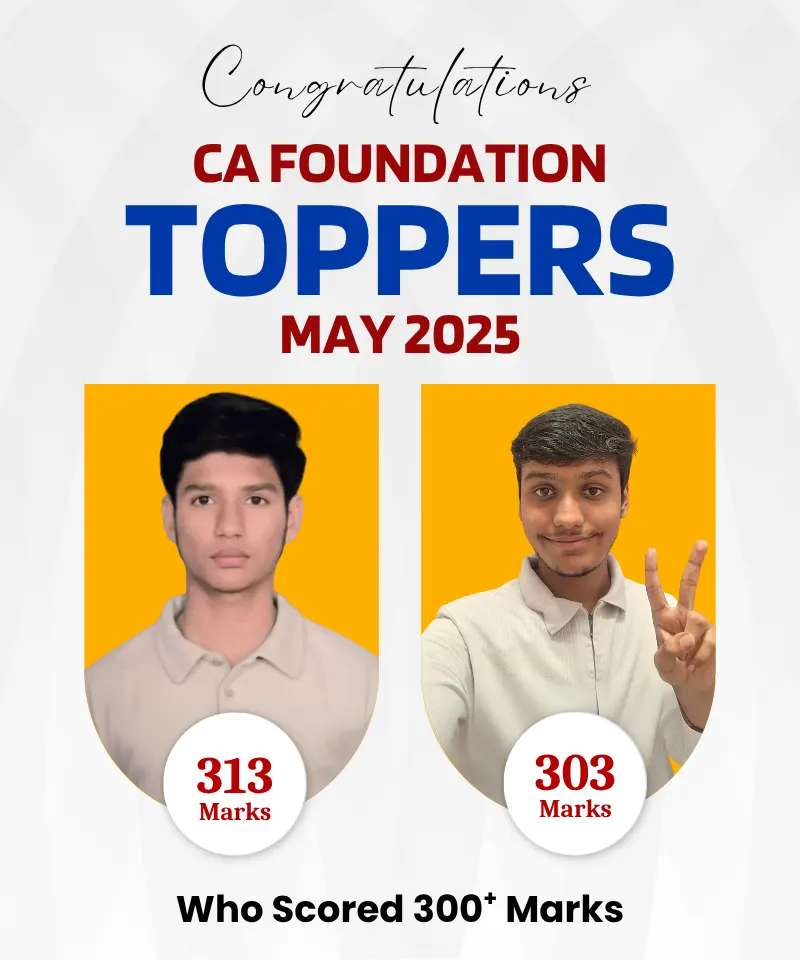 CA Foundation May 2025 Toppers