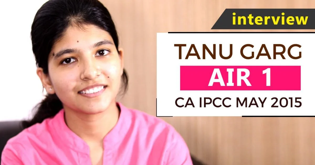 interview with tanu garg air 1 ipcc may 2015