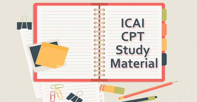 icai cpt study material