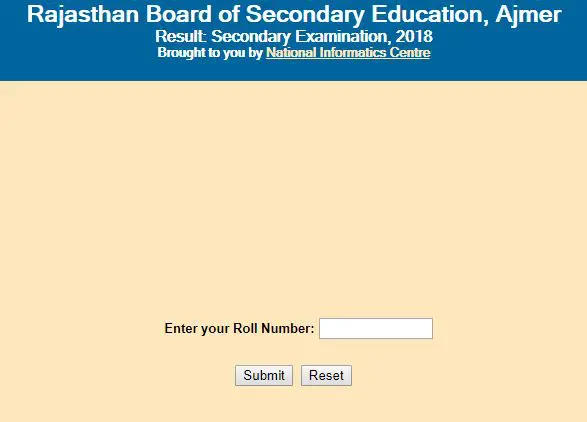 RBSE class 12th result 2019