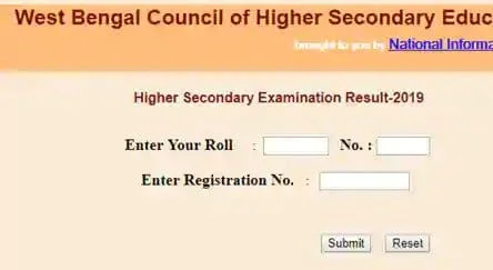 Check West Bengal 12th Result 2022 Online
