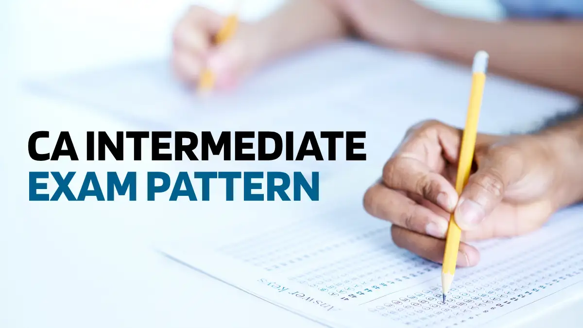 ICAI CA Intermediate Exam Pattern