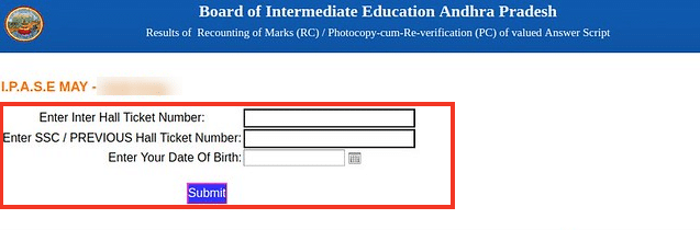 Check AP Inter Results 2025 Online