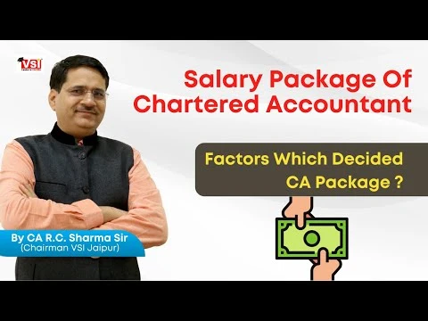 Annual Salary Packages of a Chartered Accountant