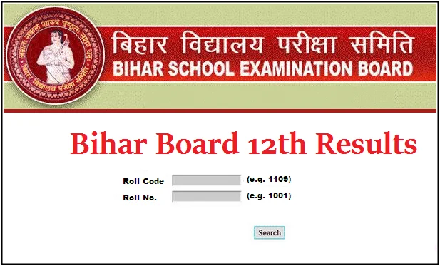 Bihar Board 12th Result