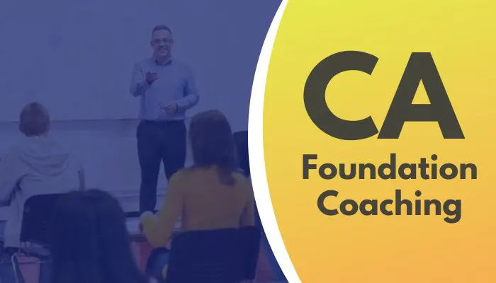 CA Foundation Coaching Classes of the VSI Jaipur Institute