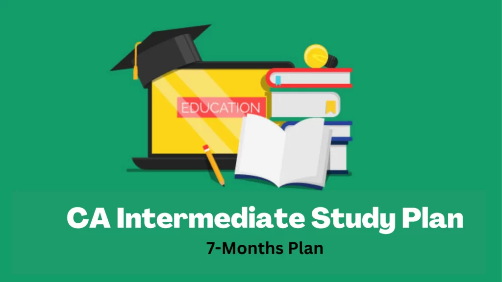 CA Intermediate Study Plan for May 2023