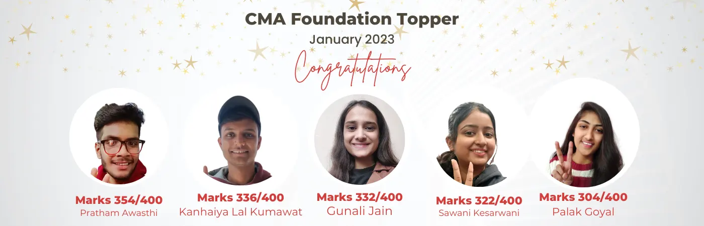 VSI CMA Foundation Dec 2022 Rankers