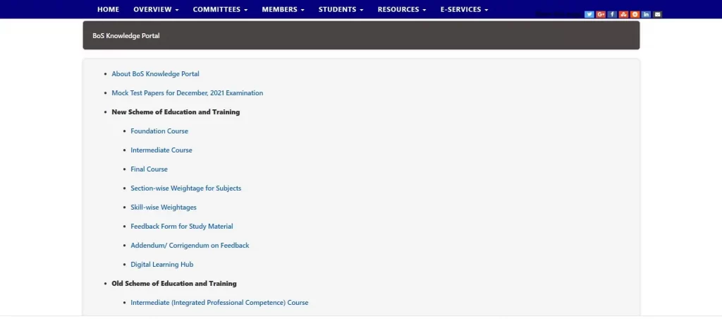 Downloading the CA Foundation Study Material