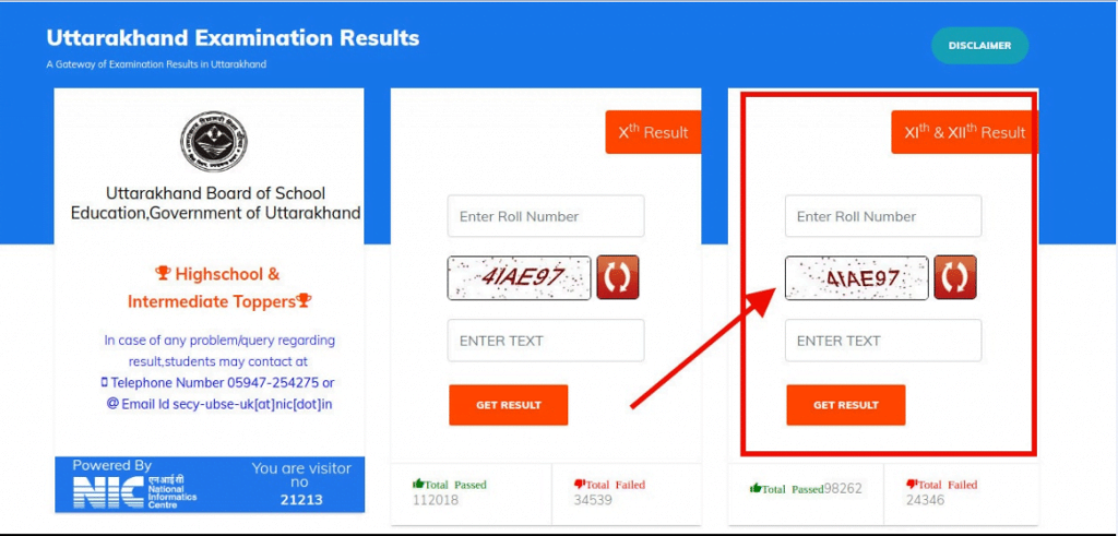 Check UK Board 12th Result 2022 Online
