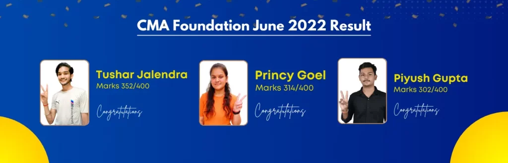 VSI CMA Foundation Result June 2022