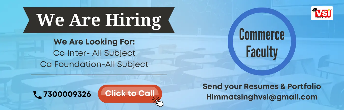 VSI Hiring Post
