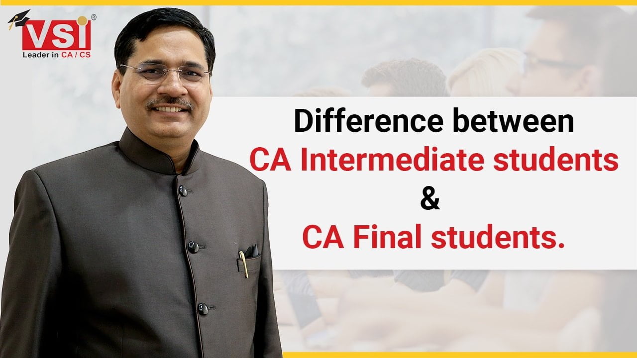 Difference Between CA Intermediate Students and CA Final Students