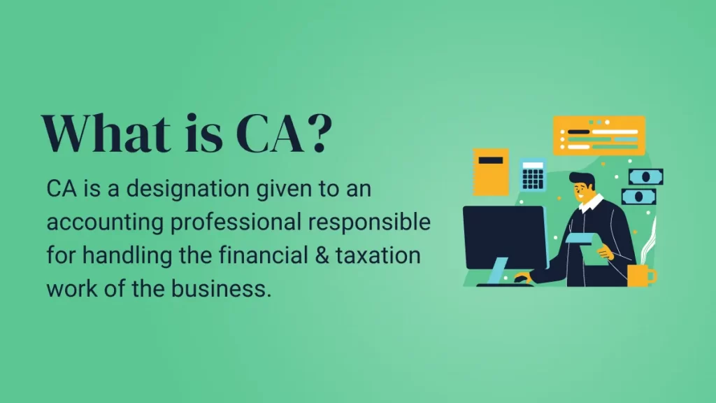 What is CA? 