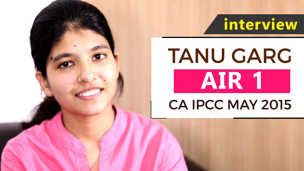 interview with tanu garg air 1 ipcc may 2015