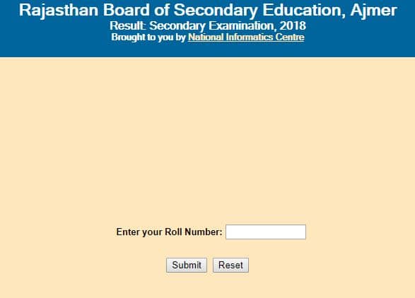 RBSE class 12th result 2022