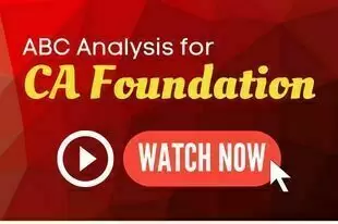 CA Foundation ABC Analysis