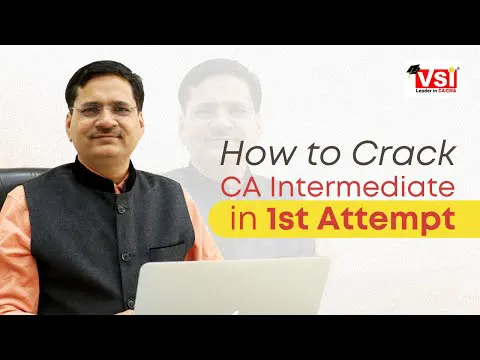 How To Crack CA Intermediate Exams in 1st Attempt | Free Guidance from CA R C Sharma Sir