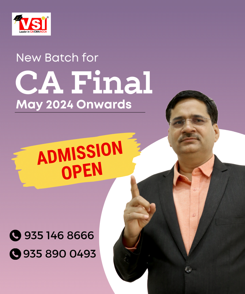 CA Final Coaching Classes for May 2024 Onwards