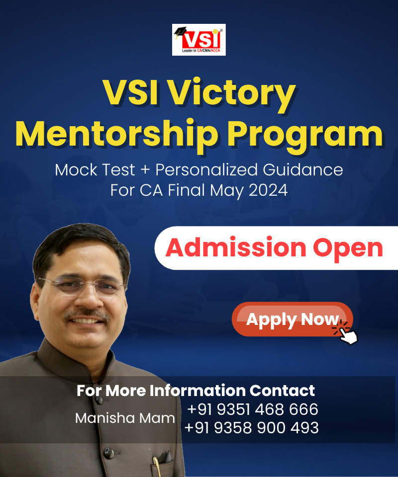 VSI VVMP Program for Nov 2023 Exams