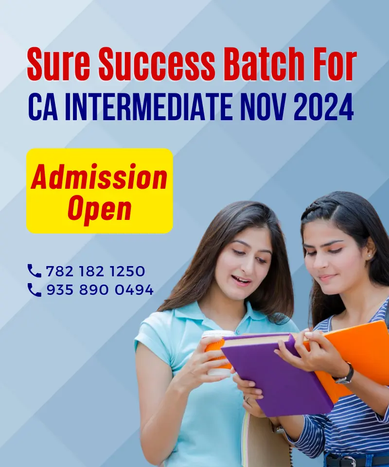 CA Intermediate Sure Success Batch for Nov 2024 Exams