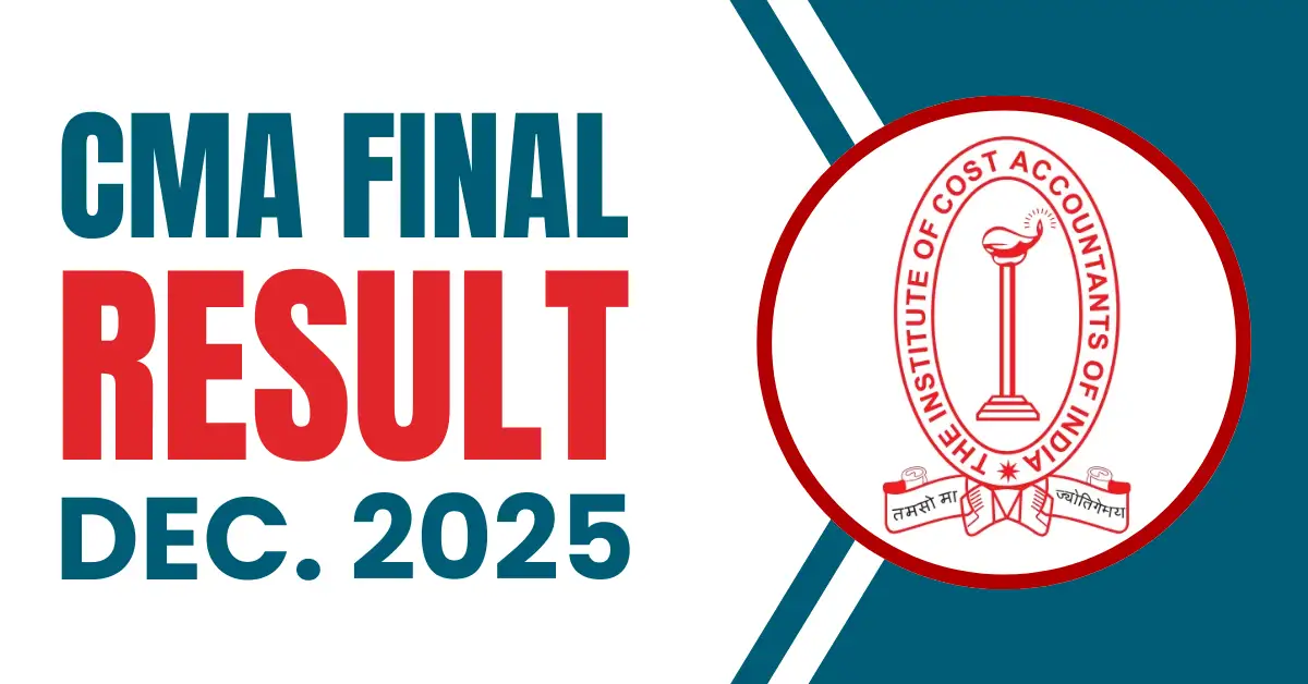CMA Final Result December 2025