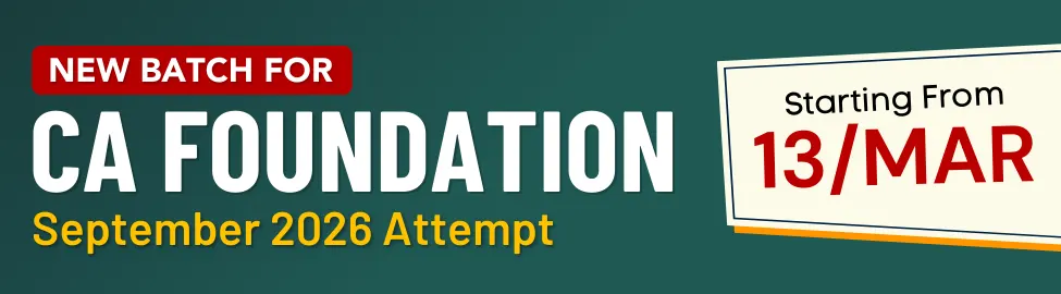 VSI CA Foundation May 2026 Exams