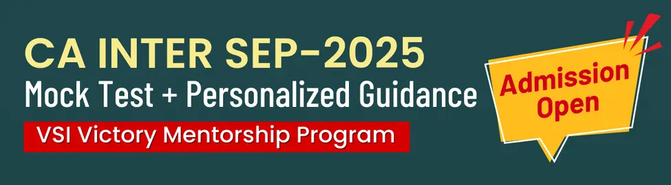 VVMP CA Intermediate Sept 2025 Attempt