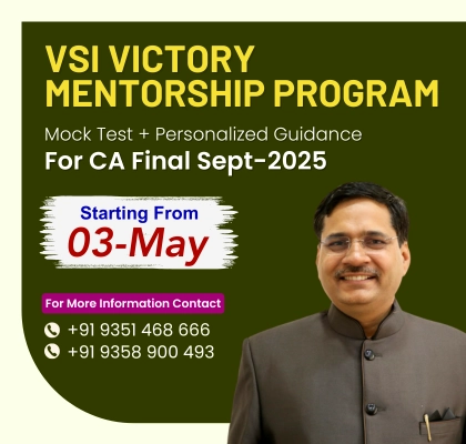 VSI VVMP for CA Final Sept. 2025