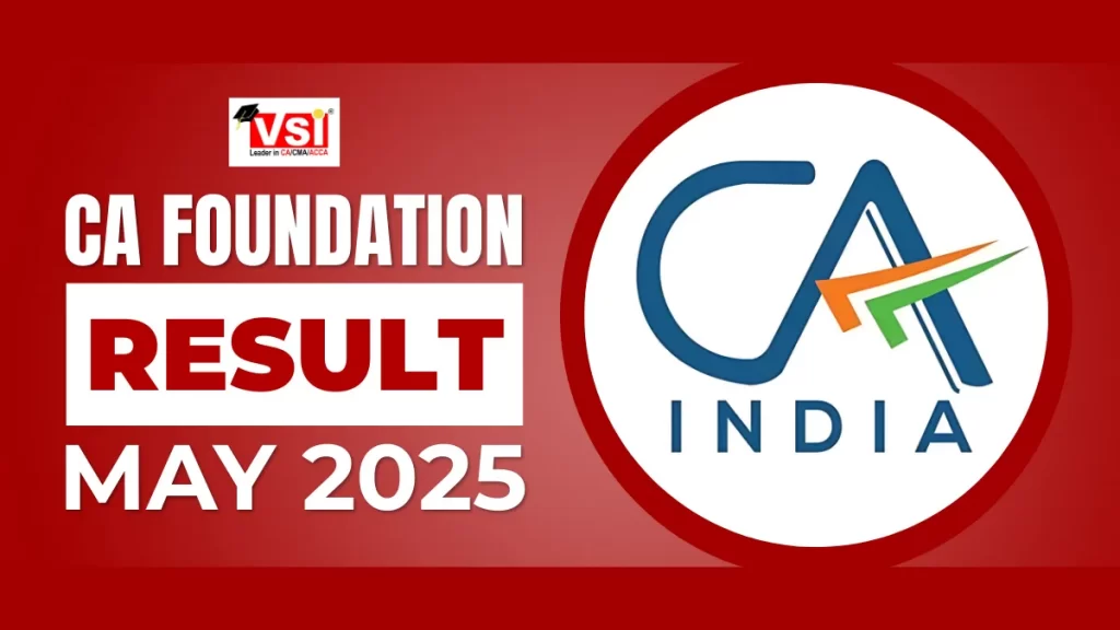 CA Foundation Result May 2025