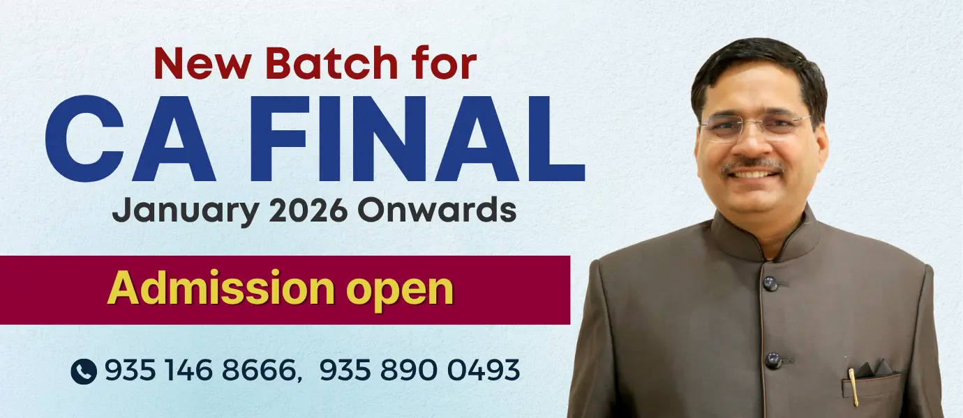 CA Final Jan 2026 Batch