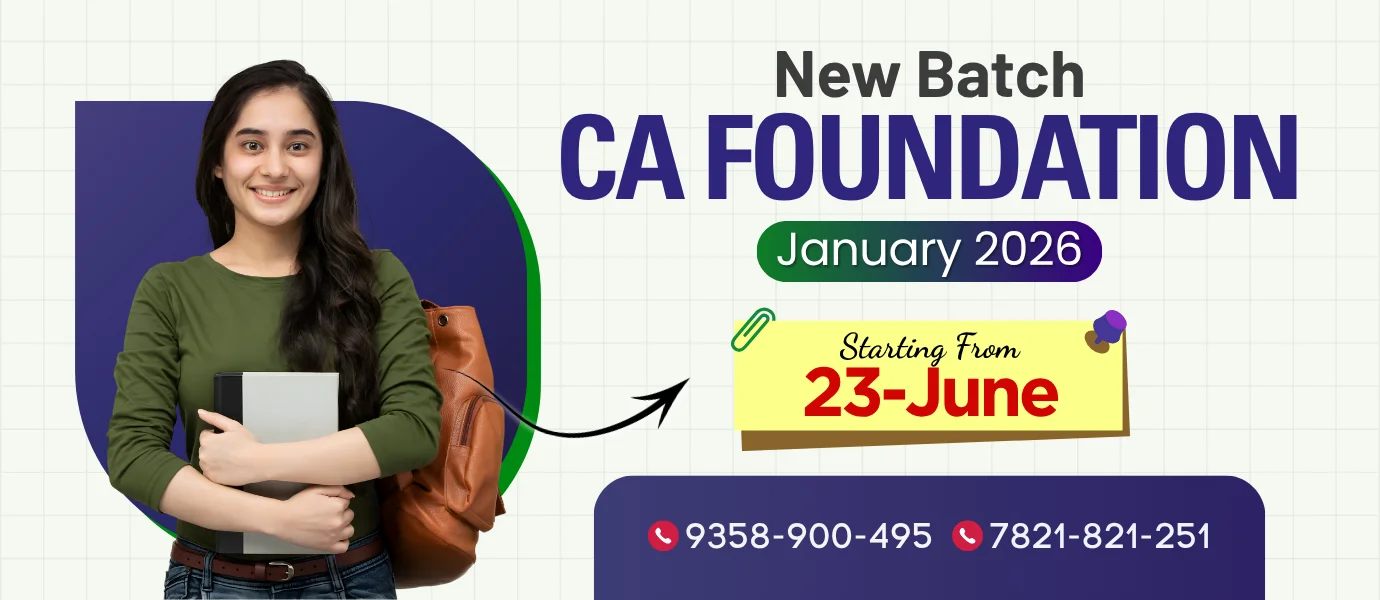 CA Foundation Jan 2026 Batch