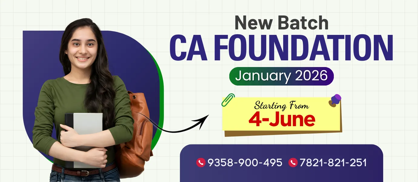 CA Foundation Jan 2026 Batch