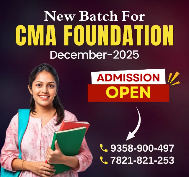 New Batch for CMA Foundation December 2025