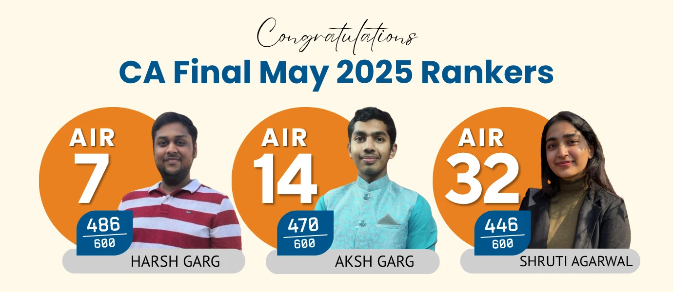 CA Final May 2025 Rankers