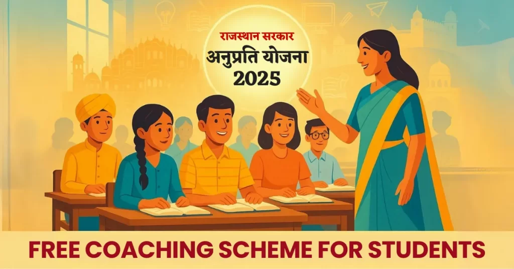 Rajasthan Govt Announces Anuprati Coaching Yojana 2025