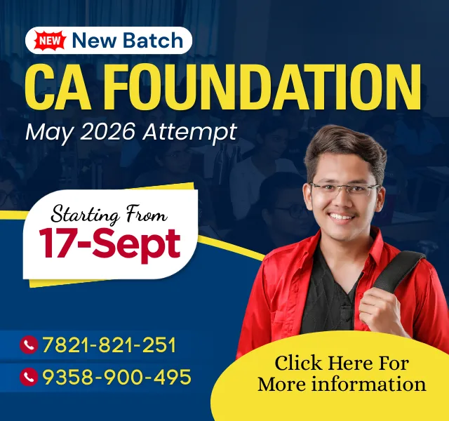 CA Foundation May 2026 Batch