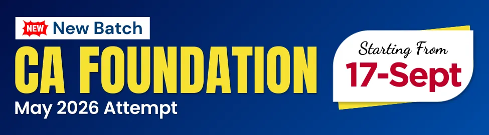VSI CA Foundation May 2026 Exams