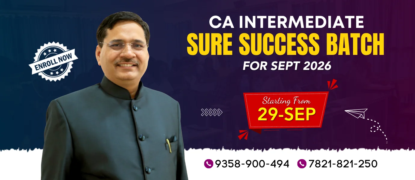 Sure Success Batch CA Intermediate for Sept 2026