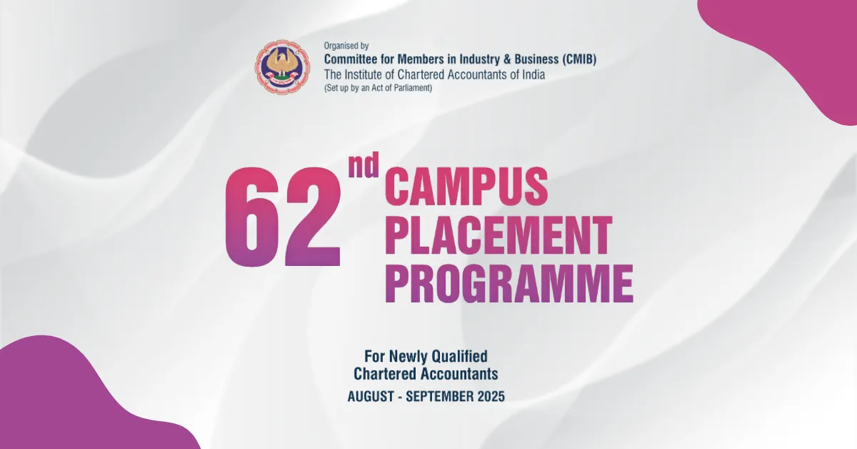 ICAI Campus Placement 2025