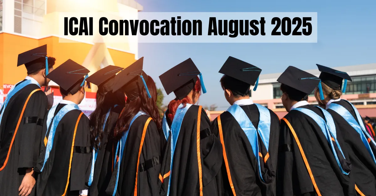 ICAI Convocation August 2025