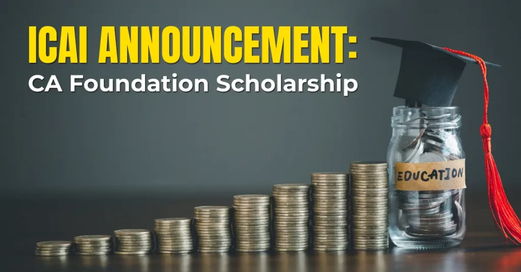 CA Foundation Scholarship
